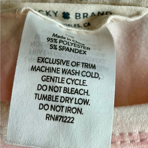 Lucky Brand Pink Striped Pajamas Sleepwear Set - Picture 4 of 9